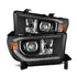 07-13 Toyota Tundra/08-17 Toyota Sequoia MK II LUXX-Series LED Projector Headlights (With Level Adjuster)