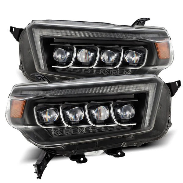 10-13 Toyota 4Runner NOVA-Series LED Projector Headlights Alpha-Black