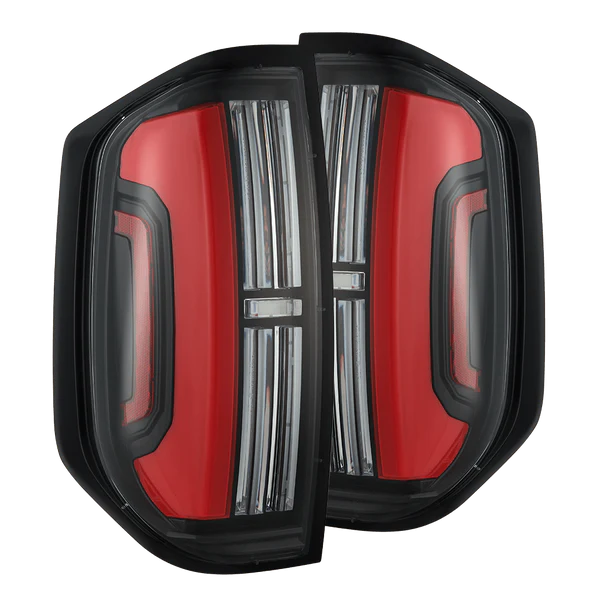 14-21 Toyota Tundra NOVA-Series Prismatic LED Tail Lights Black
