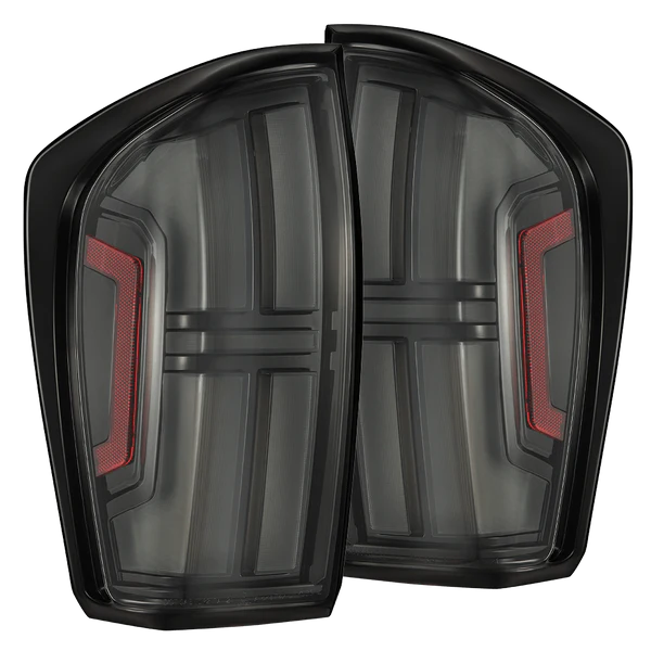 16-23 Toyota Tacoma NOVA-Series Prismatic LED Tail Lights Black