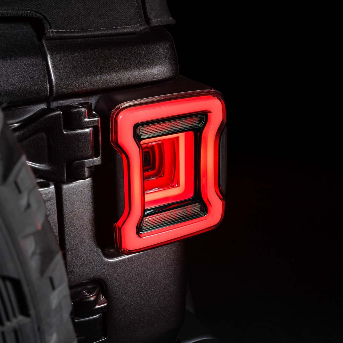 2018-2025 Jeep JL Wrangler LED Tail Lights (pair)