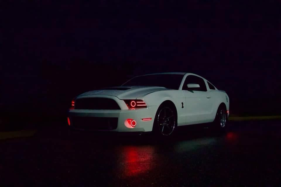 Feu antibrouillard à LED pour Ford Mustang Shelby/Roush/GT500 2013 - 2014