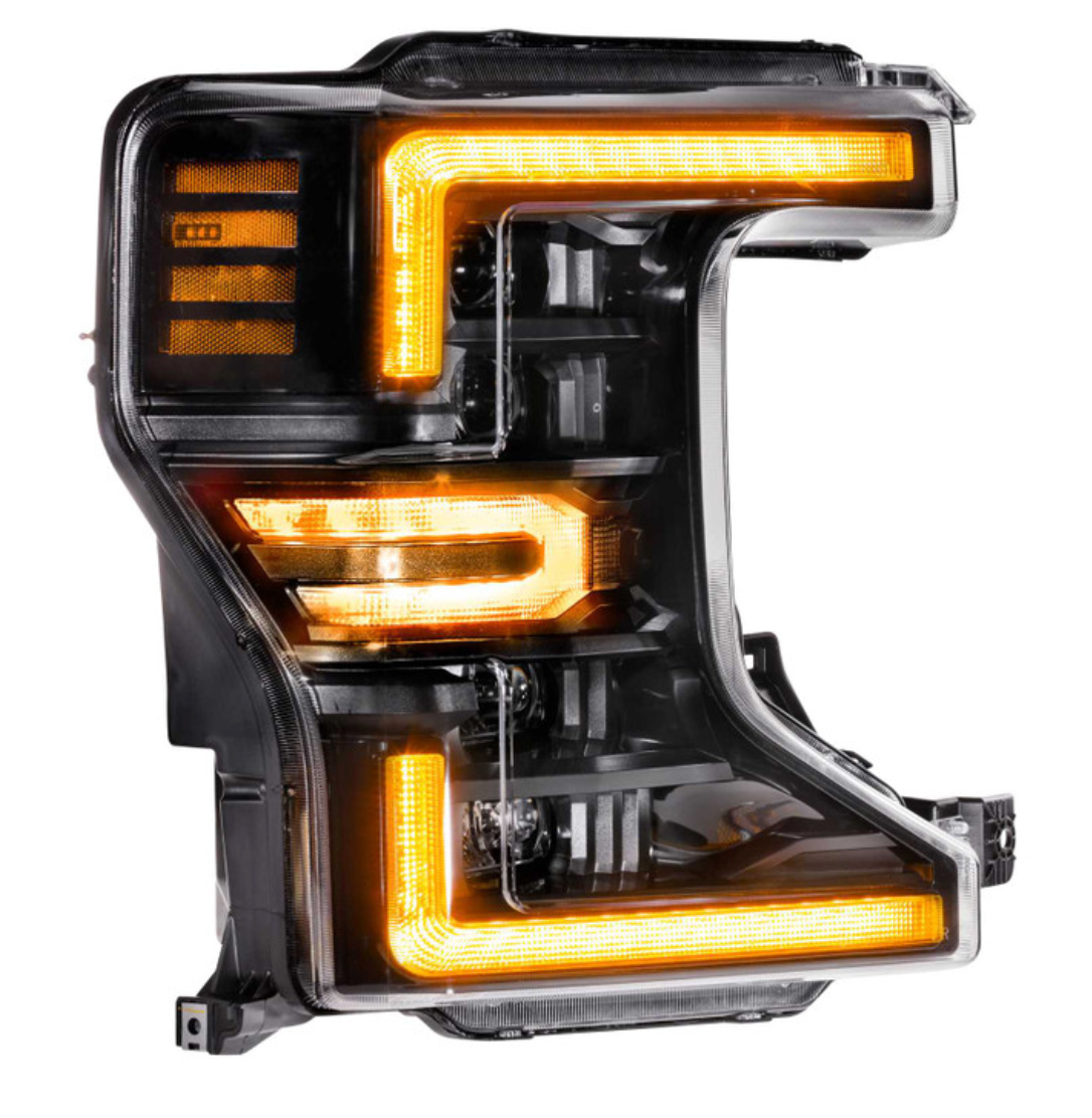 FAROS FORD SUPER DUTY (20-22) XB LED (DRL ÁMBAR)