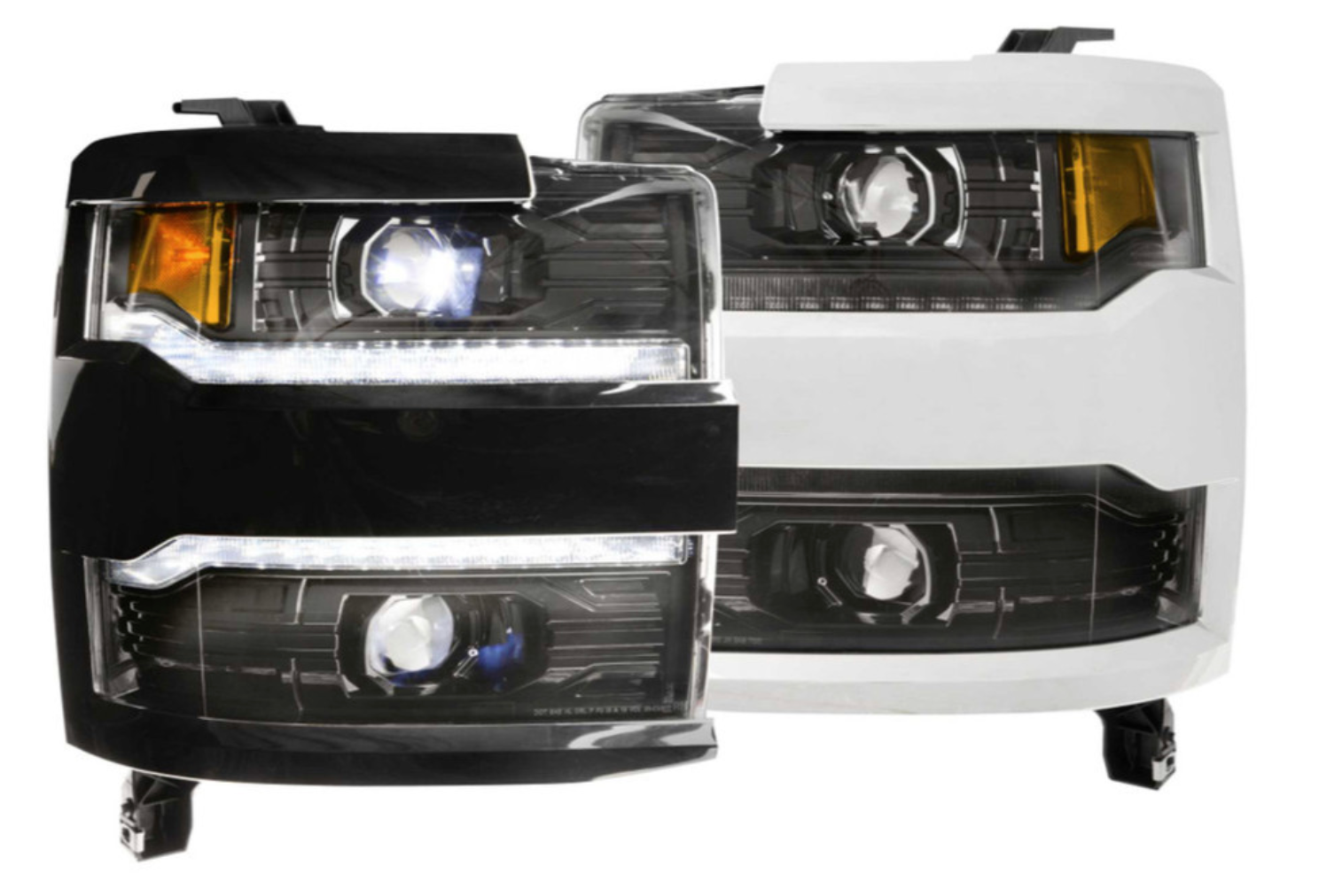 For 2016-2019 Chevy Silverado 1500 Left Headlight Assembly – Chrome Housing, SAE Certified