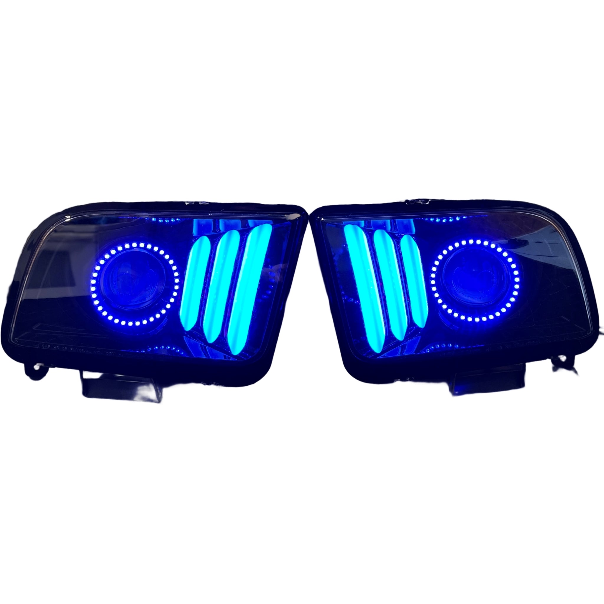 2005-2009 Ford Mustang RGB Flow Series Headlights
