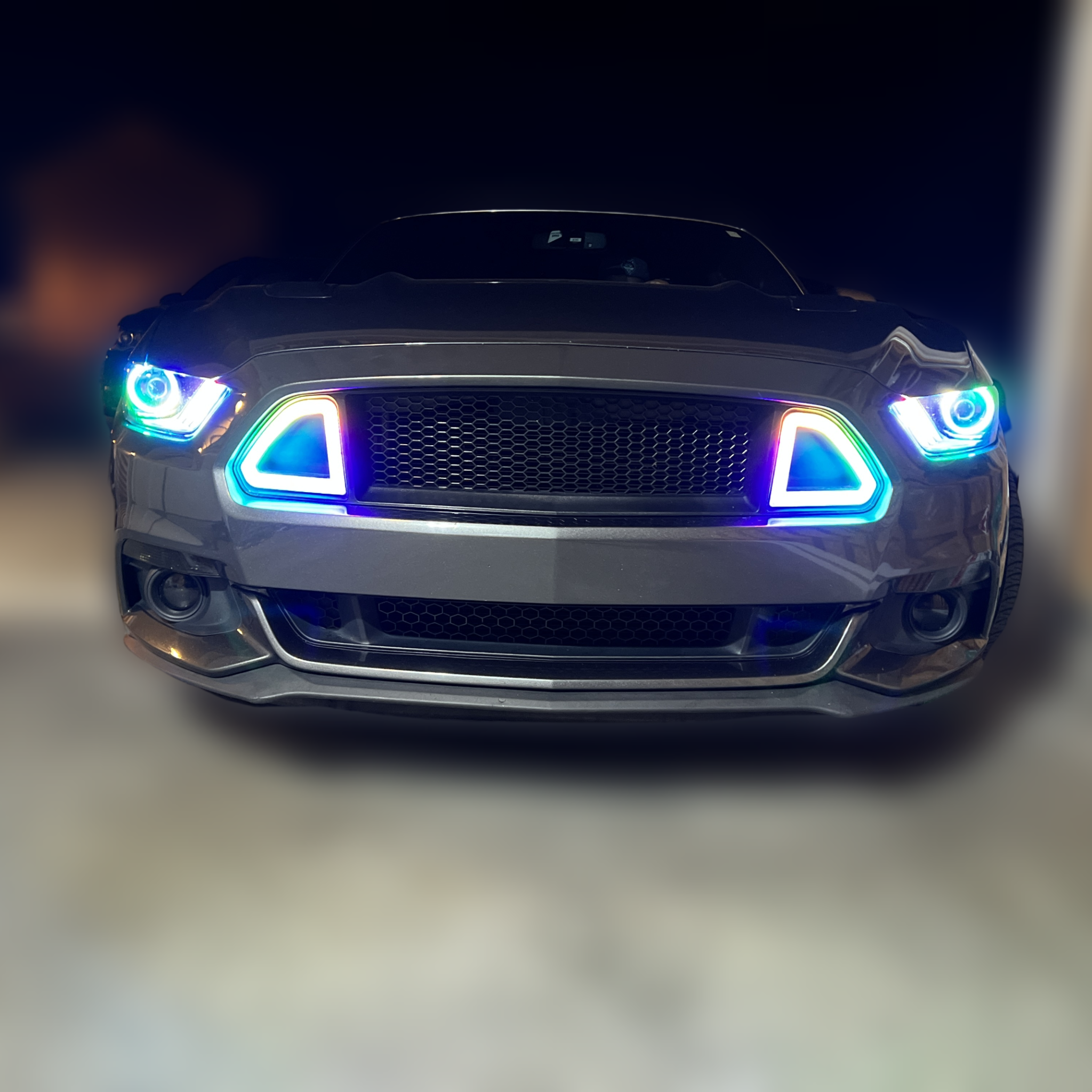 Calandre style Mustang RTR 2015-2017