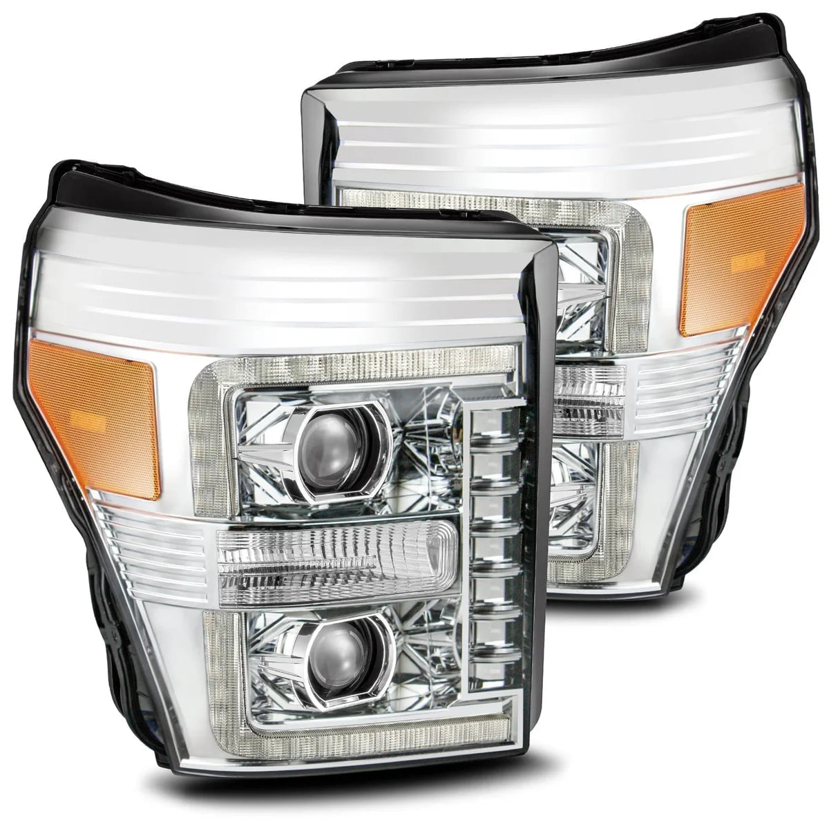 11-16 Ford Super Duty PRO-Series Halogen Projector Headlights