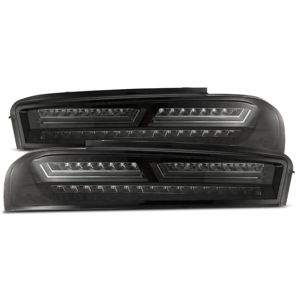 16-18 Chevrolet Camaro PRO-Series LED Tail Lights Jet Black