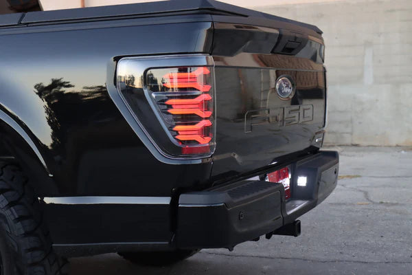 21-23 Ford F150 LUXX-Series LED Tail Lights Alpha-Black