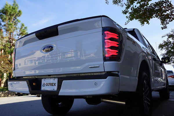 21-23 Ford F150 LUXX-Series LED Tail Lights Alpha-Black