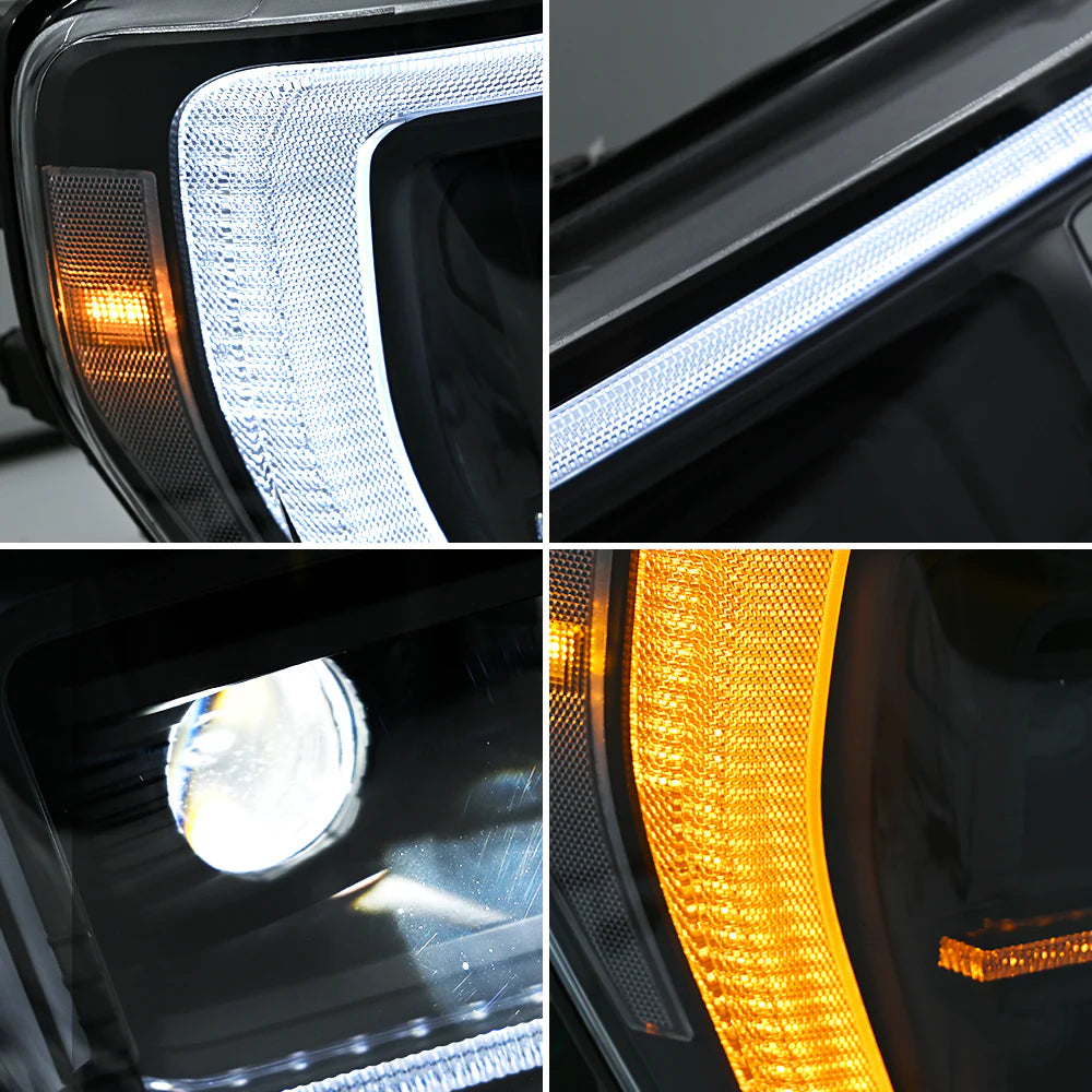 FORD F-150 (2021+) PHARES À LED XB (AMBRE DRL) 