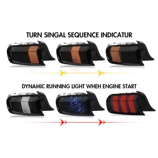 S550 LED Screen Tail Lights