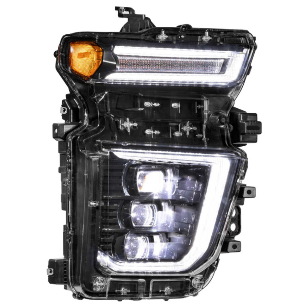 CHEVROLET SILVERADO HD (20-24): FAROS LED XB 