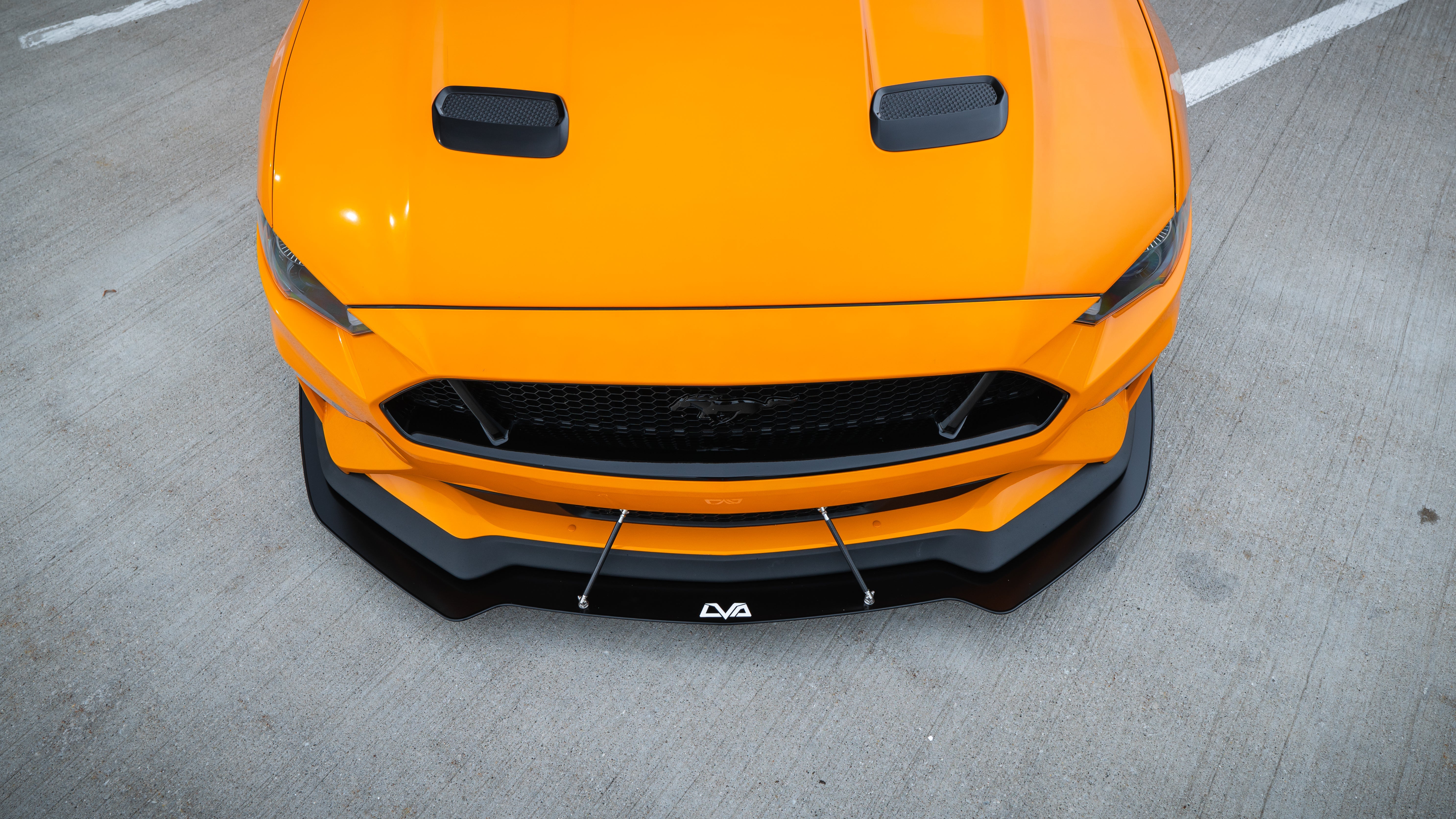 LVA 2018-2023 Ford Mustang Front Splitter (GT Performance Package) V.1