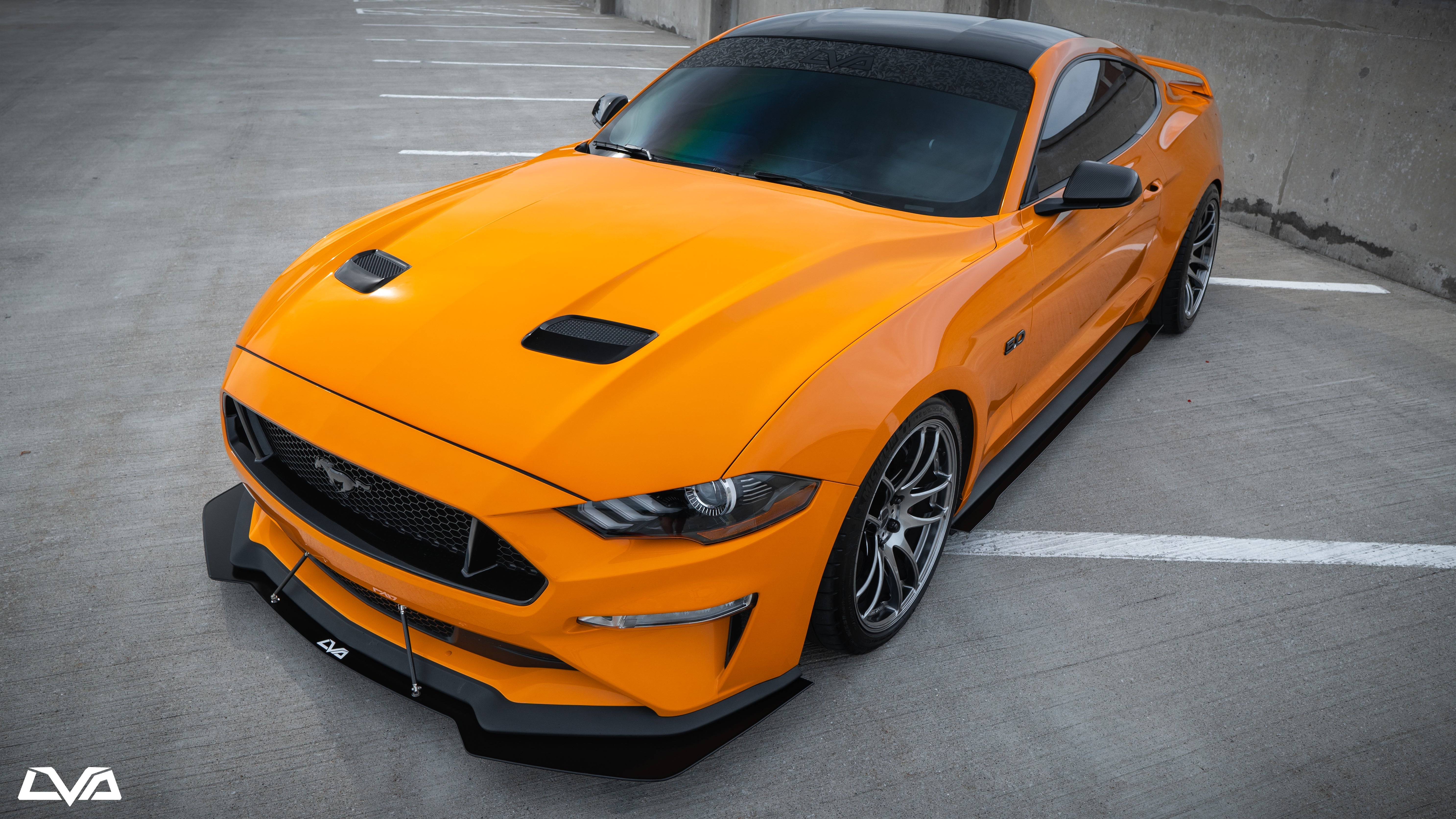 LVA 2018-2023 Ford Mustang Répartiteur avant (GT Performance Package) Style PP2