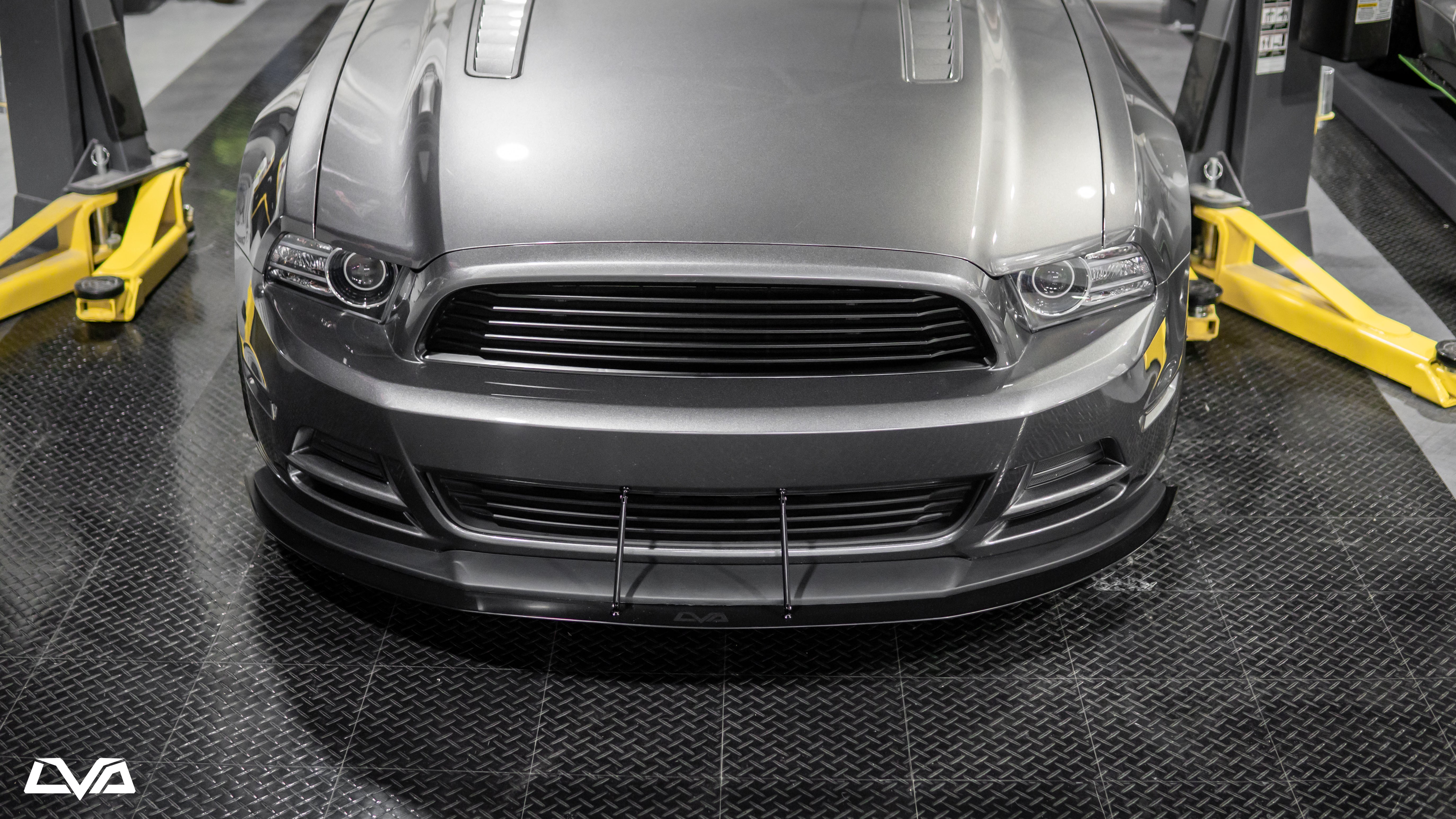 LVA 2013-2014 Ford Mustang Roush Front Splitter