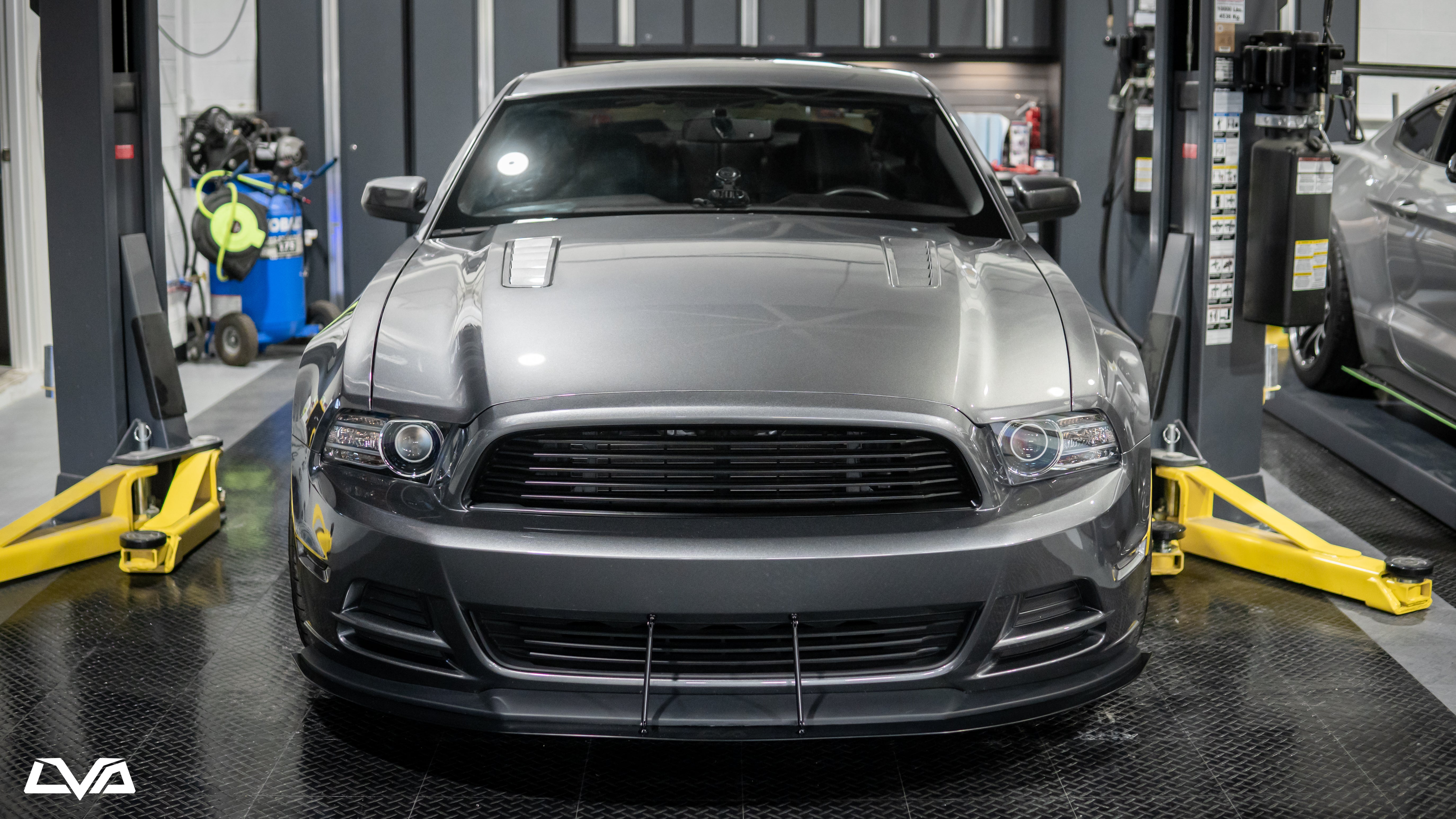 LVA 2013-2014 Ford Mustang Roush Front Splitter