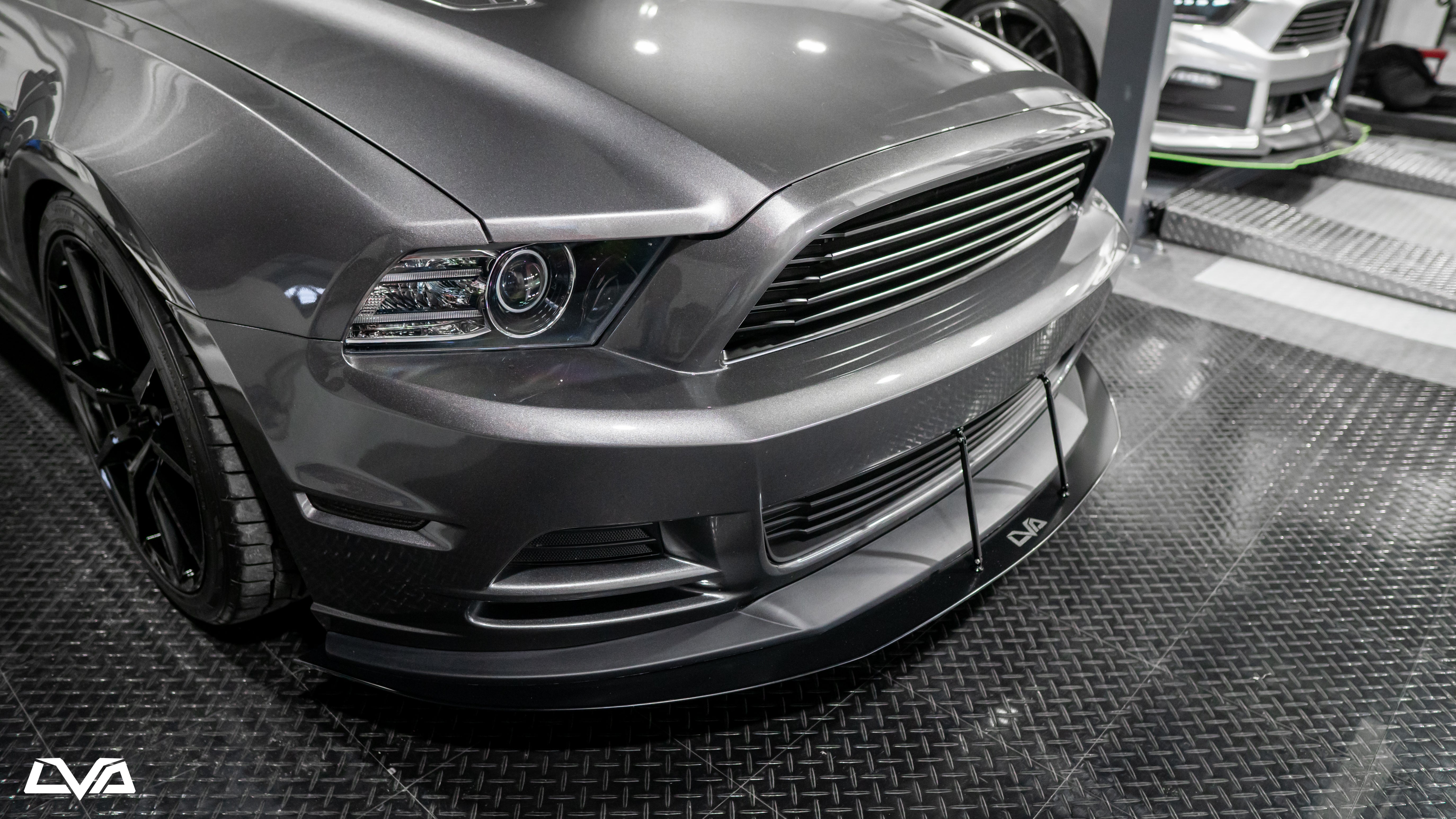 LVA 2013-2014 Ford Mustang Roush Front Splitter