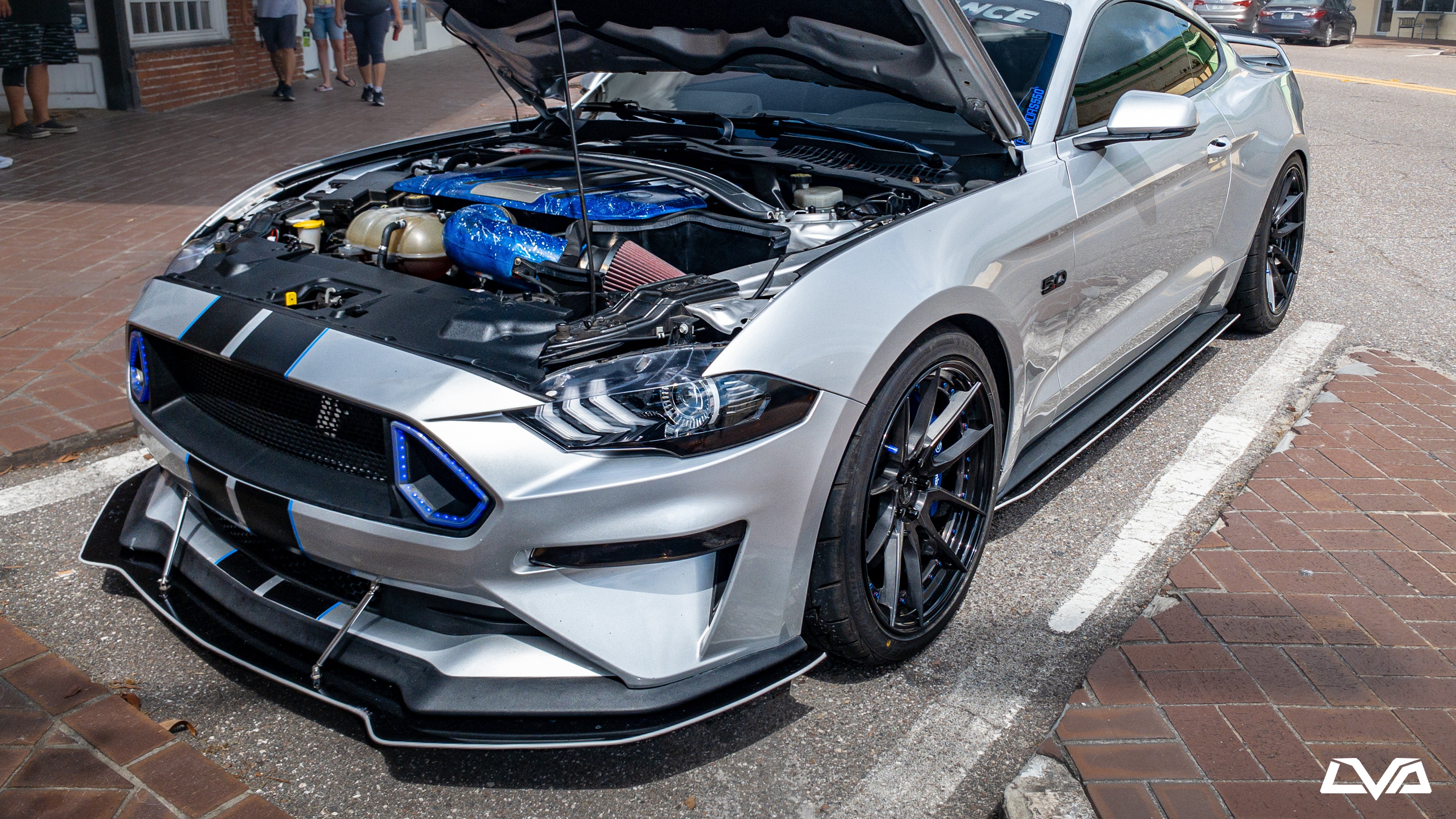 LVA 2015-2023 Ford Mustang V.2 Jupes latérales