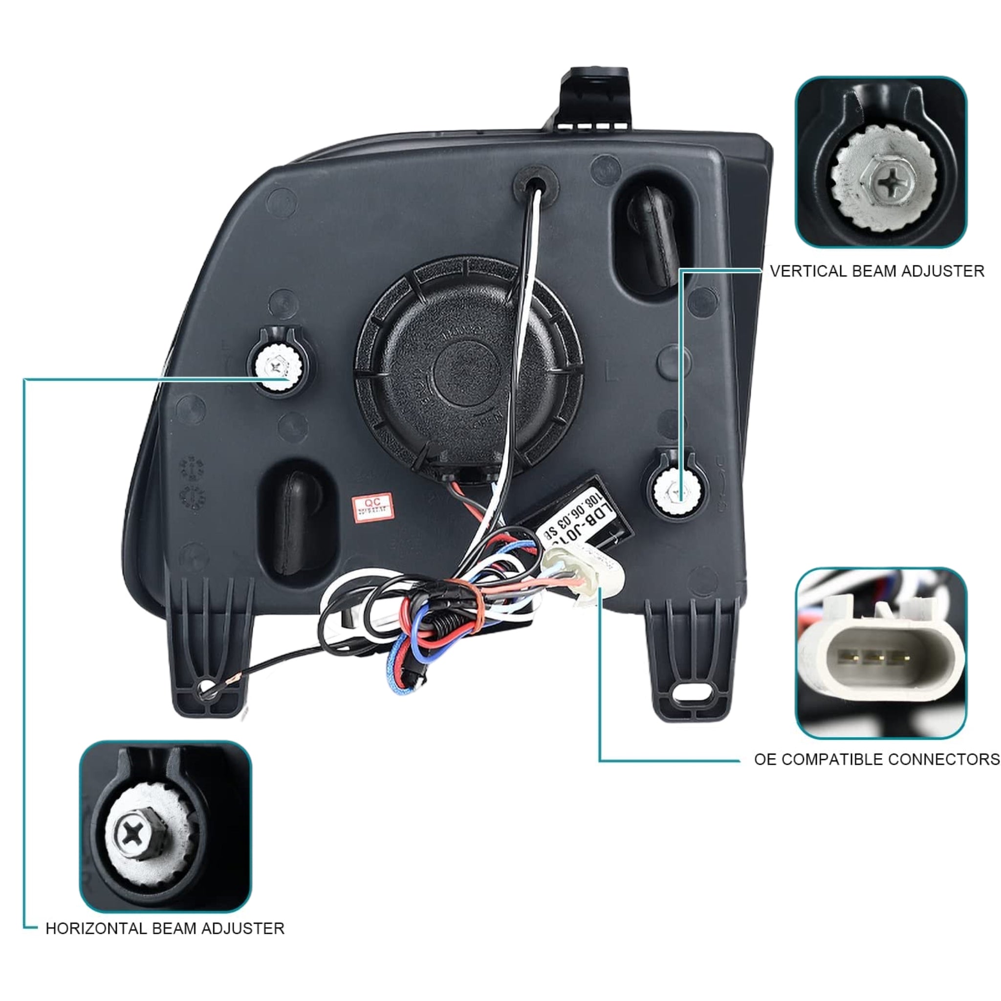 Faros delanteros Mustang 2005-2009. 