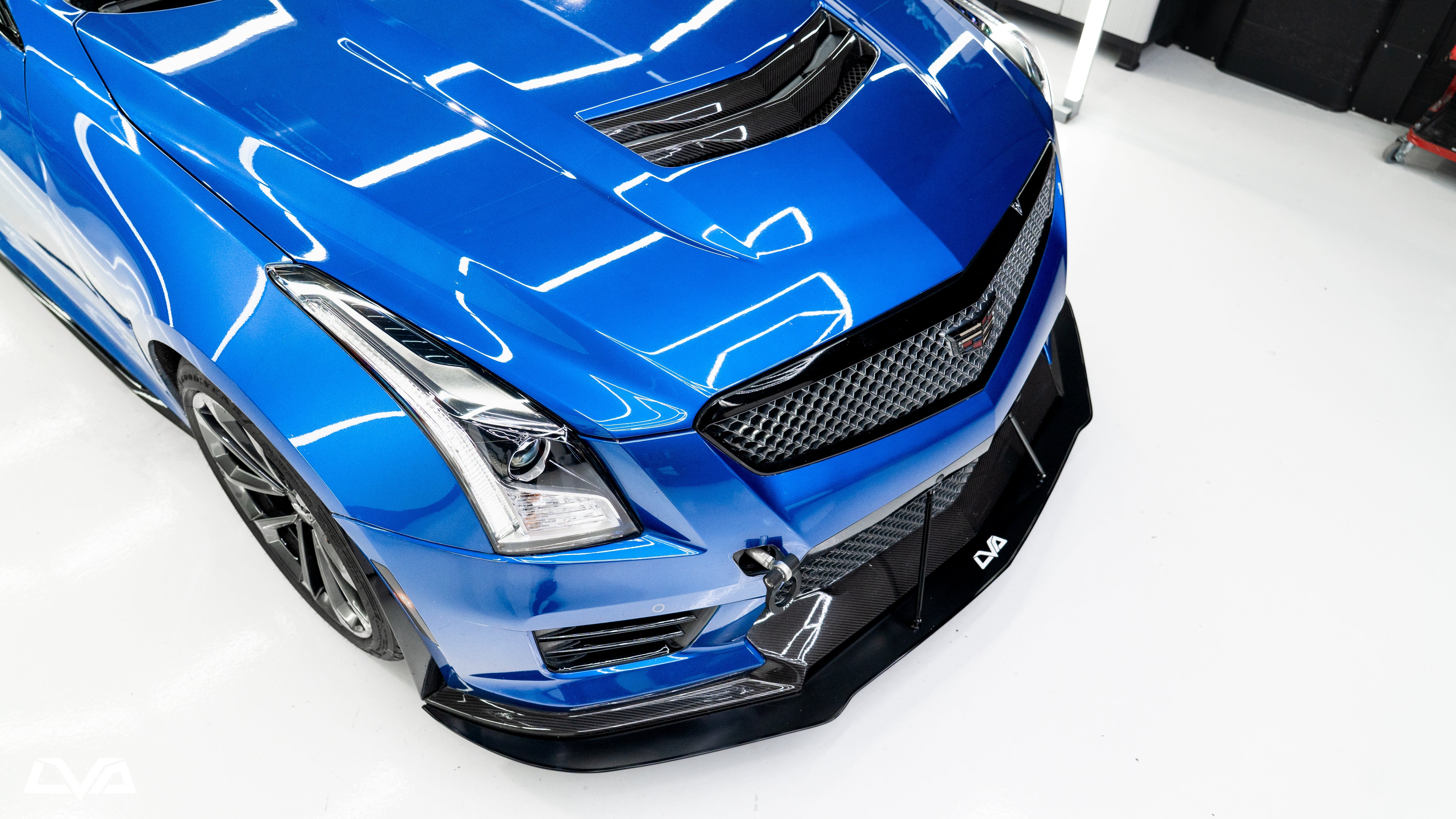 LVA 2016-2019 Cadillac ATS-V Front Splitter