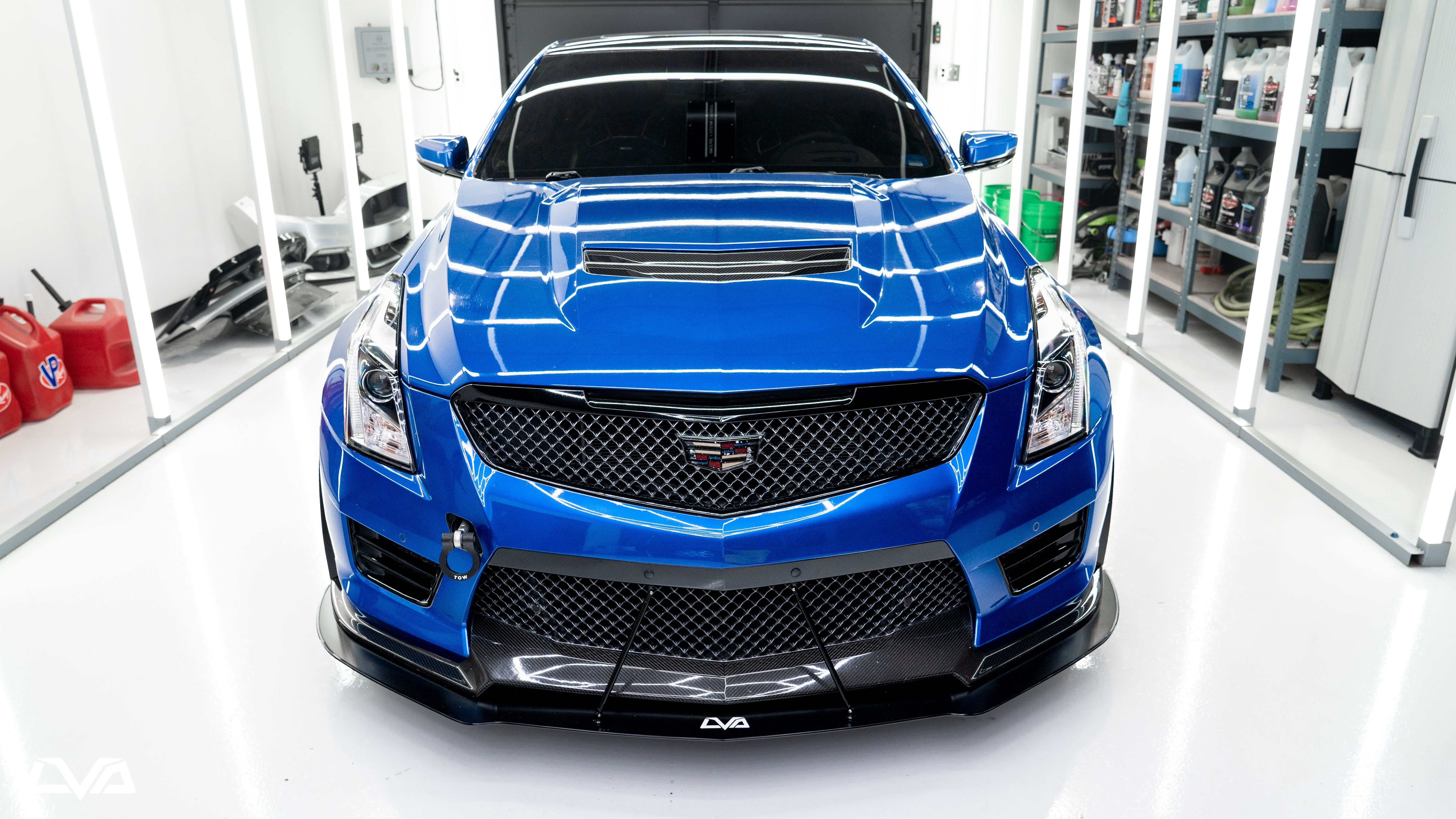 LVA 2016-2019 Cadillac ATS-V Front Splitter