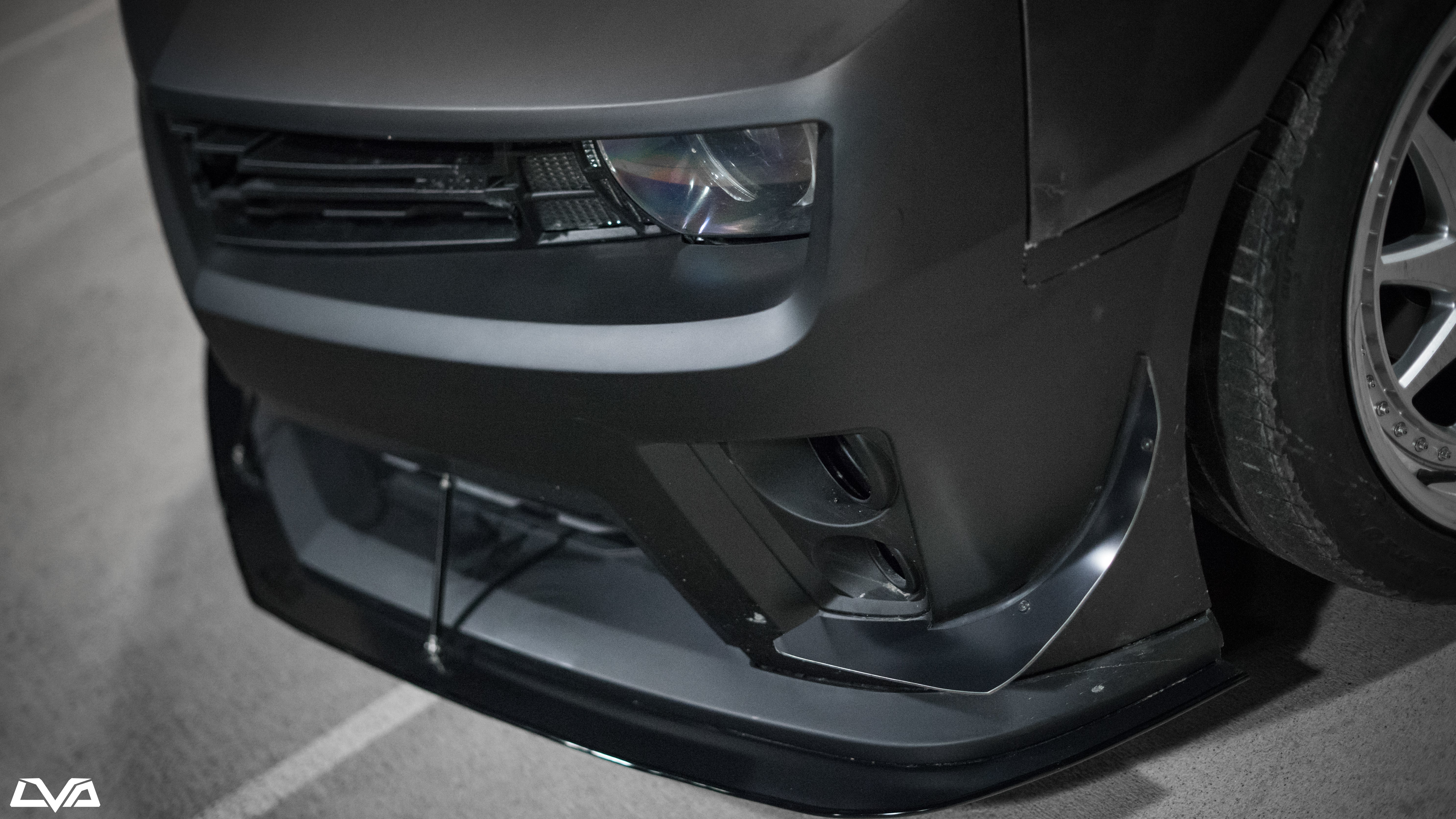 LVA 2010-2015 Chevrolet Camaro V.2 Front Splitter