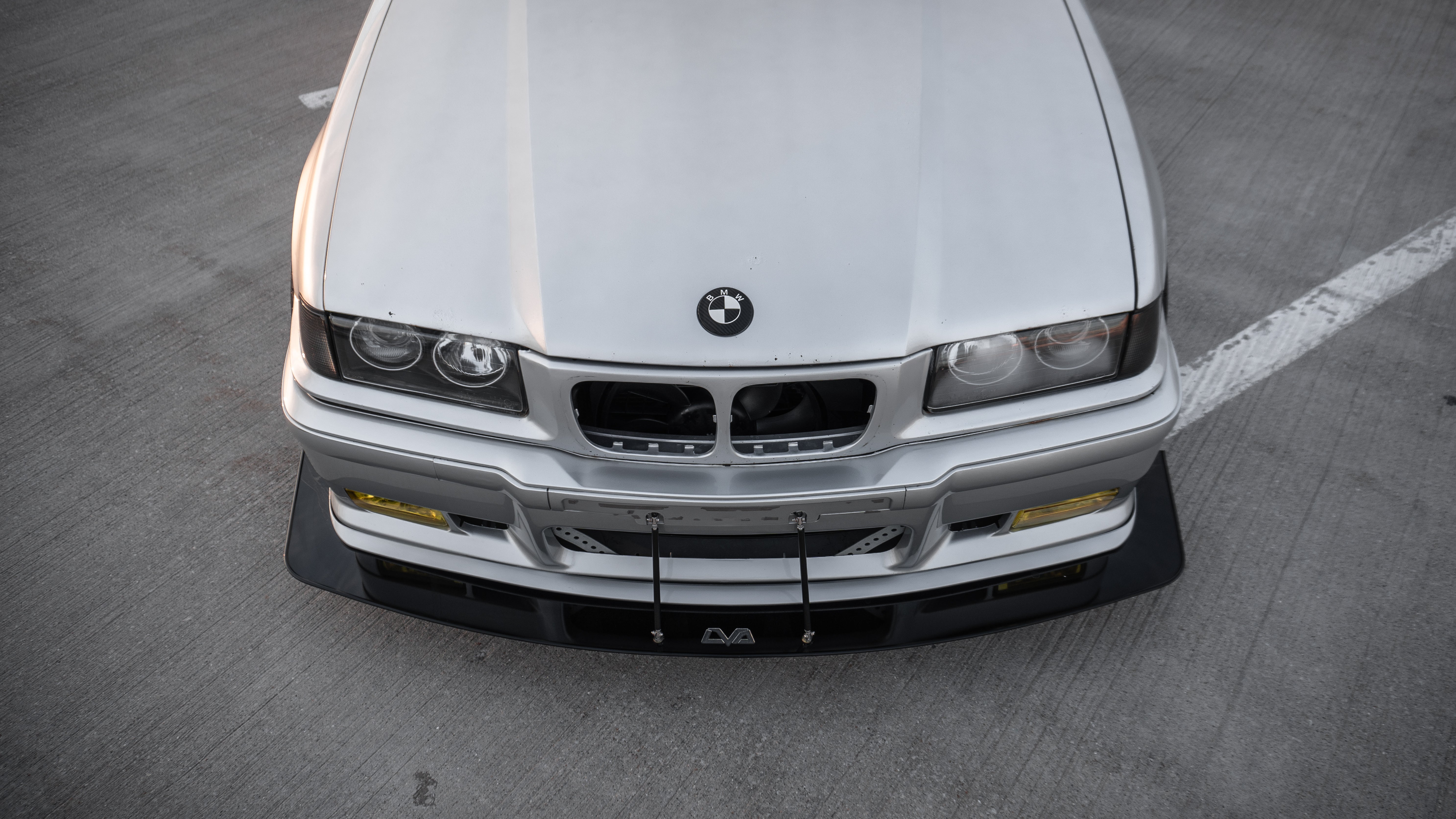 LVA 1992-1999 BMW E36 M3 Front Splitter