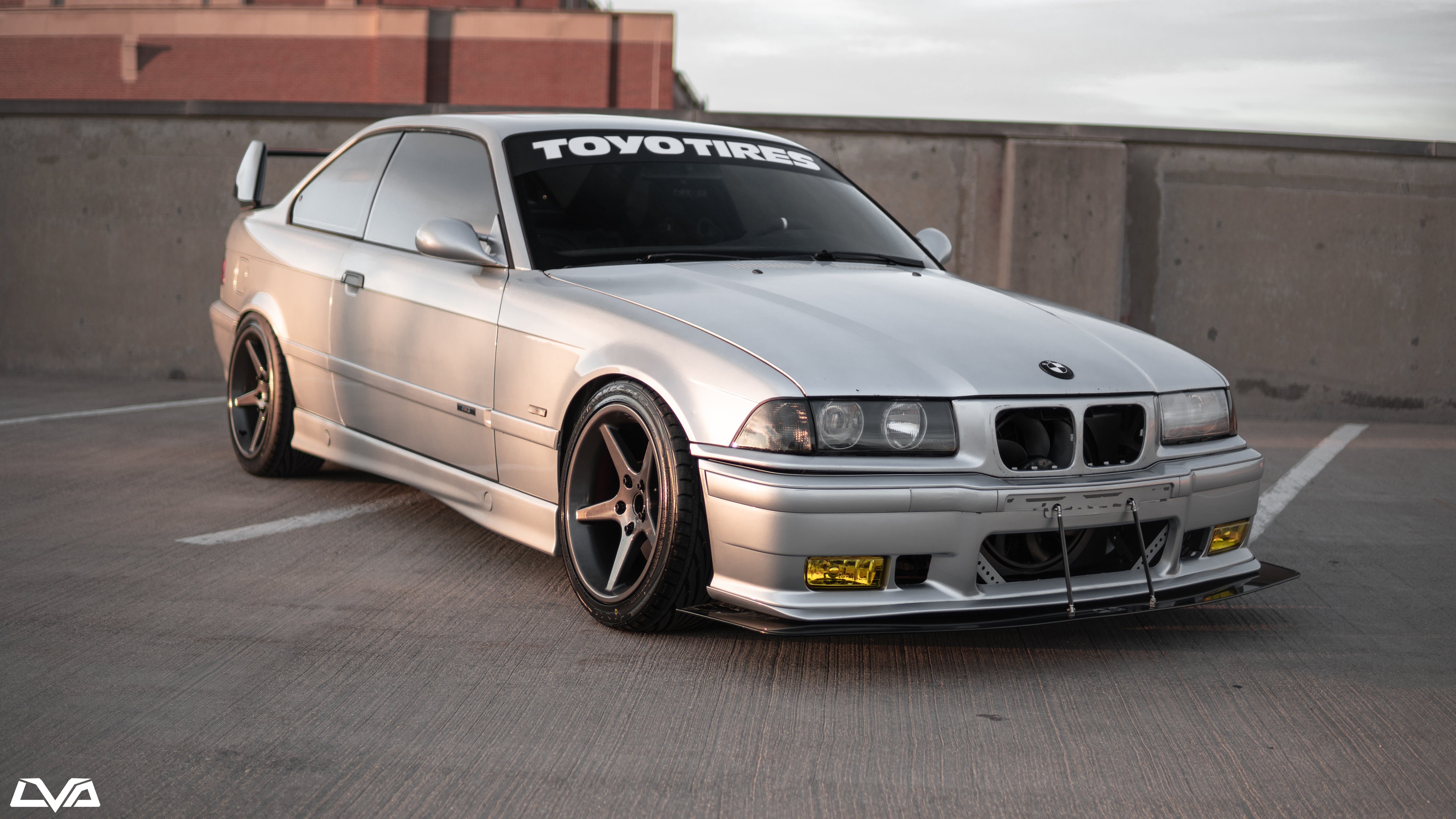 LVA 1992-1999 BMW E36 M3 Front Splitter