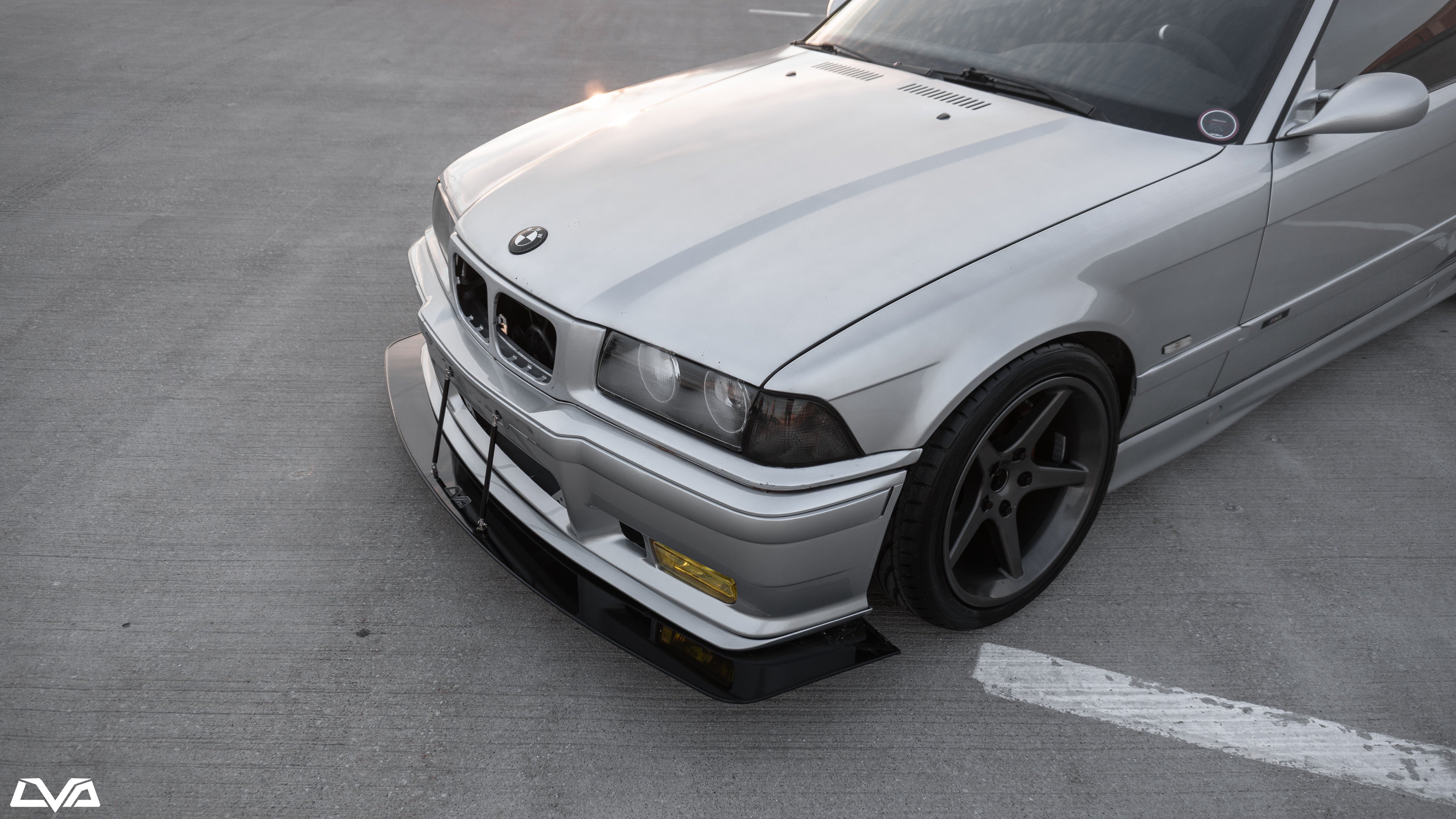 LVA 1992-1999 BMW E36 M3 Front Splitter