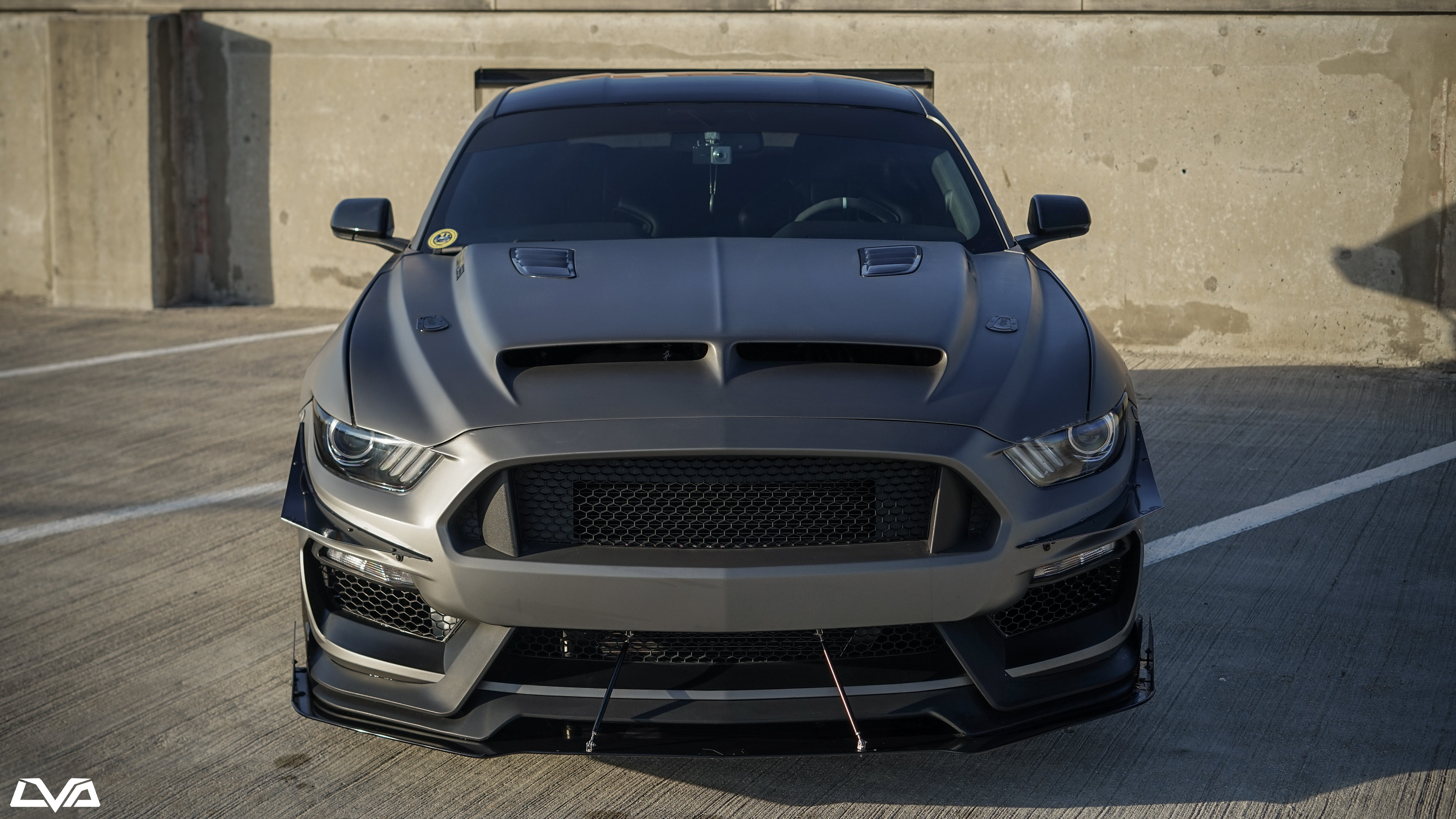 LVA 2015-2023 Ford Mustang GT350 Front Splitter V.1 (MP Concepts Bumper)