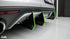 LVA 2015-2017 Ford Mustang Premium Bumper - Rear Diffuser Fins