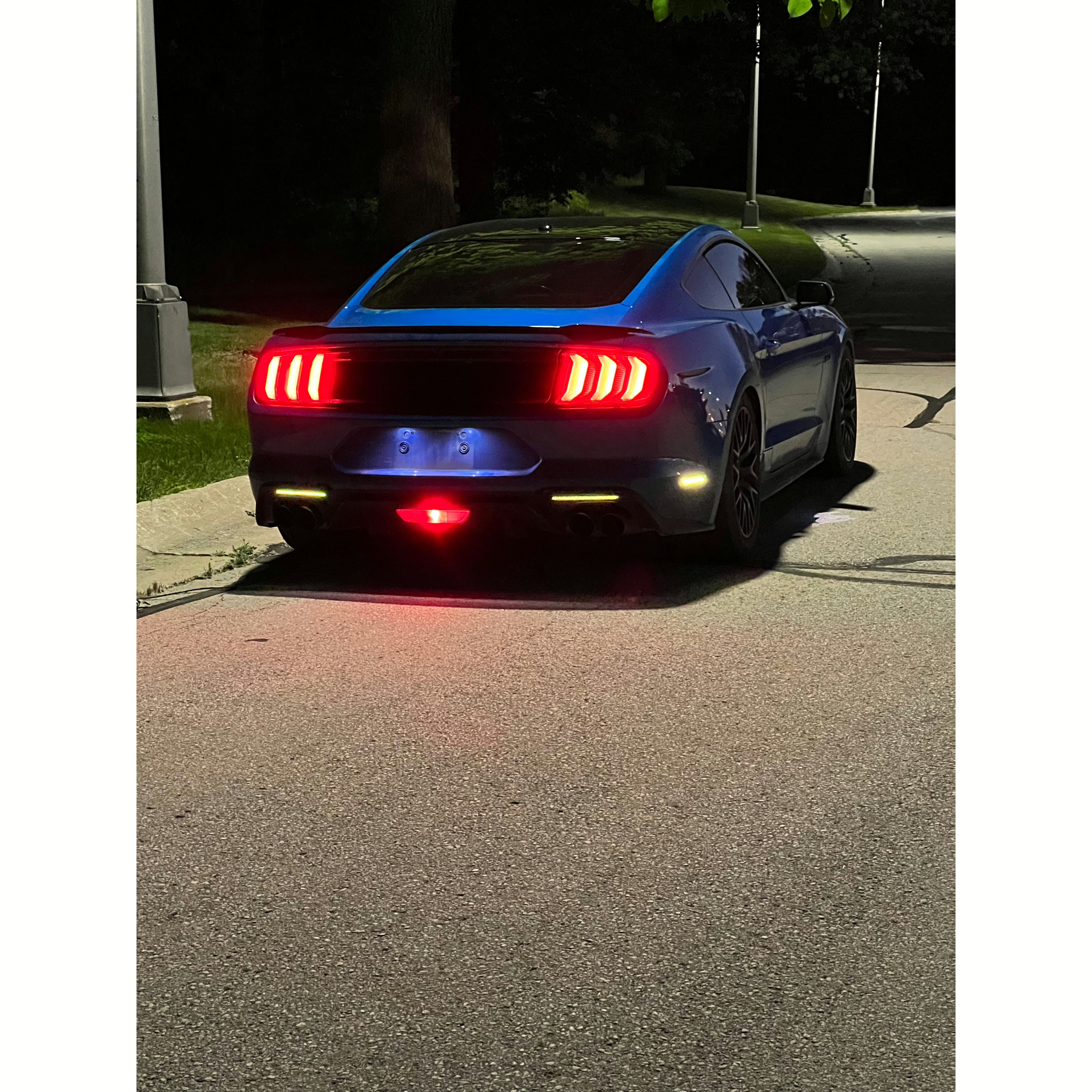 Für 2015-2018 Ford MUSTANG Rauch Linse LED Leiste 3RD Dritte Bremse Stop  Licht